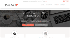 Desktop Screenshot of dhm-it.com